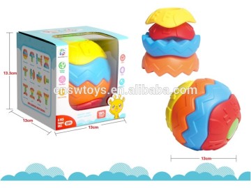 Children's educational toys hand ball assembly disassembly deformation