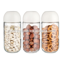 Sinoglass 3 pcs 900 ml measuring cap Air Tight Glass Storage Jar set