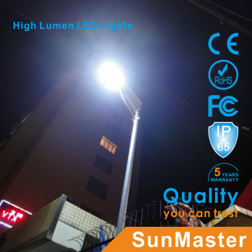 All in one solar walk lamp, solar security lamp, solar LED street lamp