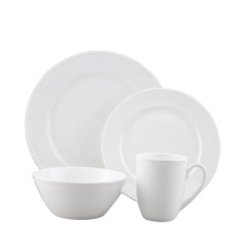 Porcelain Dinner Set White Bone Tableware Set