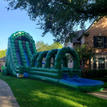 6-in-1 Pool Commercial Hulk Inflatable Slide with Water Bowling Slips and Parks