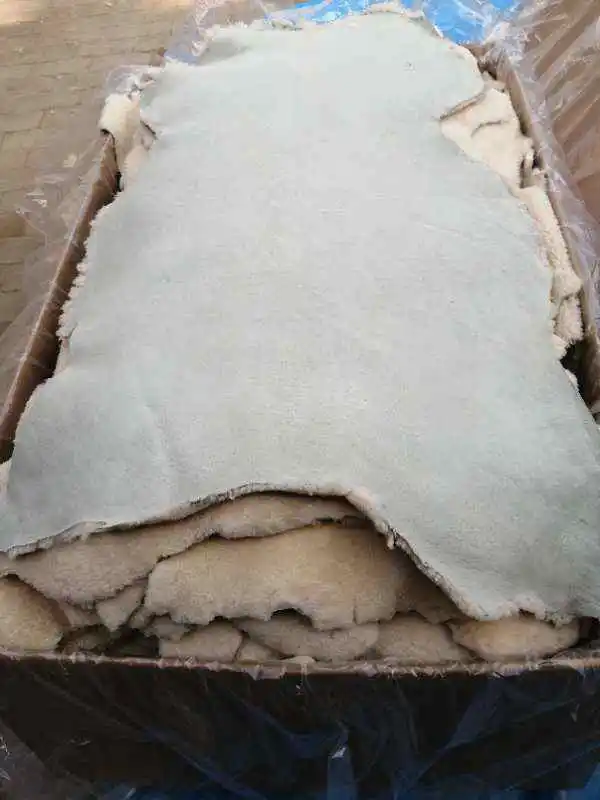 Real Natural Shearing Sheepskin