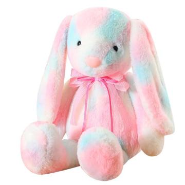 Rainbow Color Plush Toy Bunny - Bulk Long Leg Bunny Rabbit Plush Toy