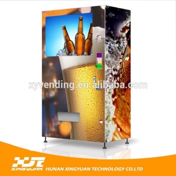 customized fashionable graphics beer vending machine