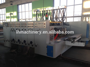 flexo printing slotting die cutting machine