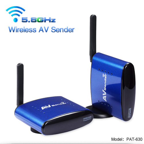 5.8GHz AV Sender Wireless audio video transmitter and receiver for set top box to tv