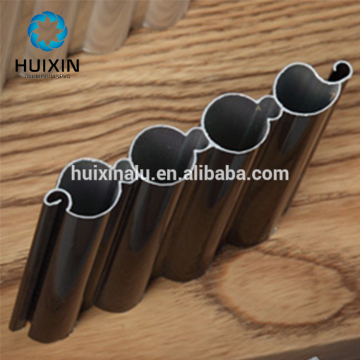 black anodized aluminum extrusion profile aluminum window profile