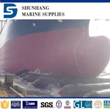 Using imported raw materials rubber inflatable marine airbag