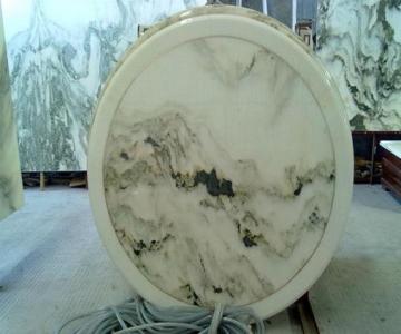 Round marble slab table top, round marble table tops, Top quality marble table top