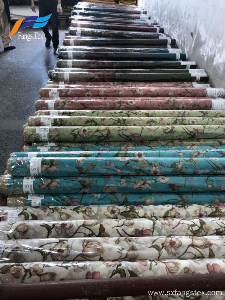 Wholesale 100% Polyester Floral Printed Chiffon Fabric