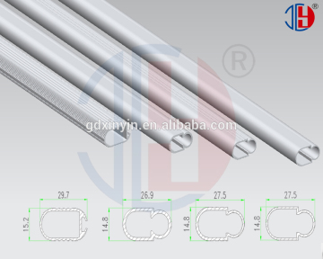 Overseas wholesale suppliers anodized wardrobe clothes aluminum rail