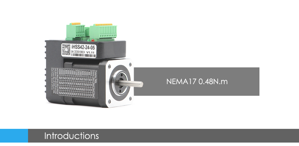 Nema17 Closed Loop Integrated Stepper Servo Motor With Driver, High ...