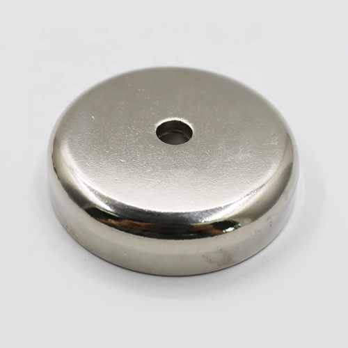 D60 countersunk hole neodymium pot magnet