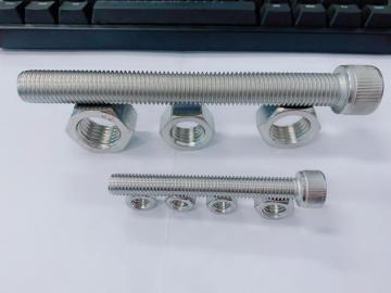 hex head bolt different sizes full thread