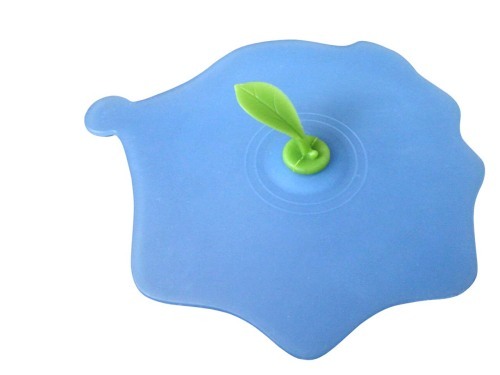 Fda Silicone Cup Cover In Bule 