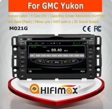 HIFIMAX Android 4.4.4 GMC Acadia Car dvd GPS with Ipod 3g wifi mirror link car dvd player