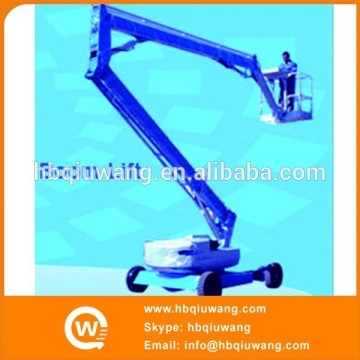 Automatic mobile folding arm lift platform