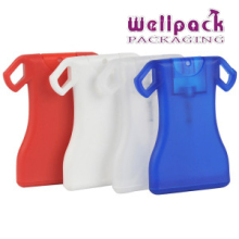 20ML PP credit card perfume bottle pocket sized perfume spray bottle