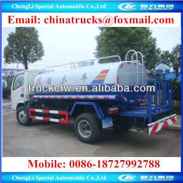 dongfeng FRK 4x2 water truck 5000L for sales