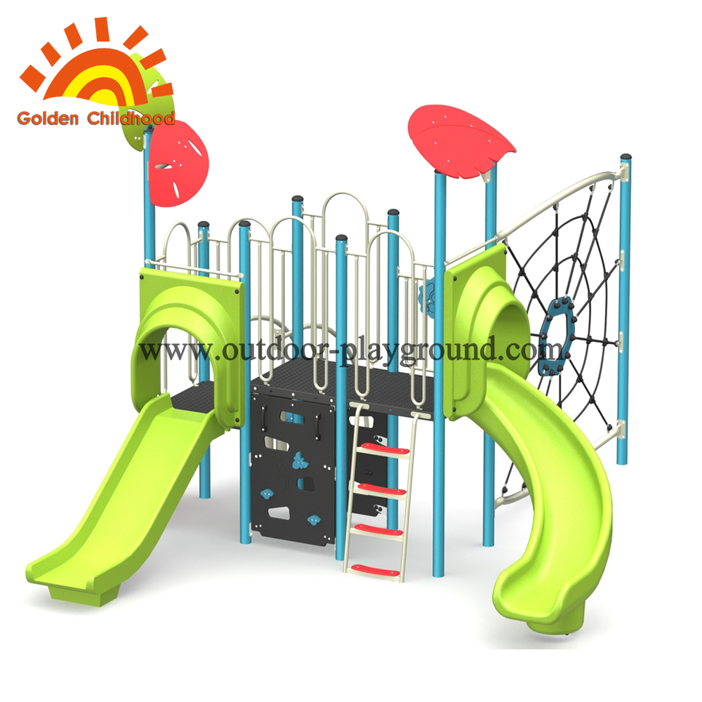 Natural Climbing Kids Outdoor Playground Equipment