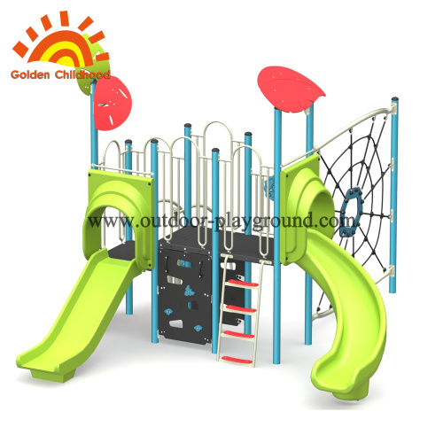 Natural Climbing Kids Outdoor Playground Equipment Untuk Anak-Anak