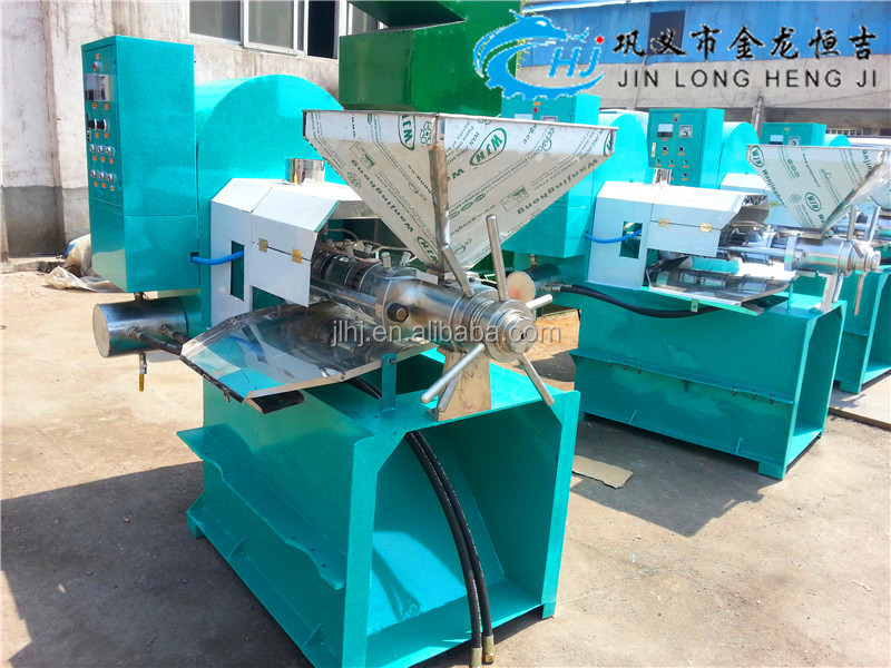 Cold and Hot Oil Extrusion Machine Automatic Screw Peanut Soybean Sesame Sunflower Oil Press Machine