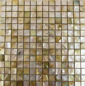 Yellow Shell Mosaic Tile Ceramic Tile