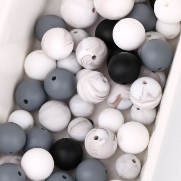 Fashion and environmentally friendly silicone beads