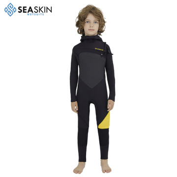 어린이를위한 Seaskin 2/3mm Neoprene 서핑 잠수복