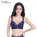 Soutien-gorge en dentelle taille plus pour femmes, gros seins