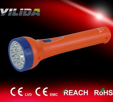 Rechargeable flashlight