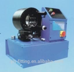 Hydraulic tube crimping machine