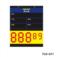 Factory supply cheap sign boards for shops,promotion display price sign