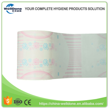 Adult Diaper Raw Material 100% PE Film Back Sheet