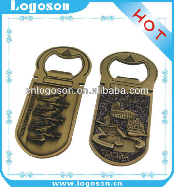 Journey Collection Zinc Alloy Metal Antique Copper Bottle Opener