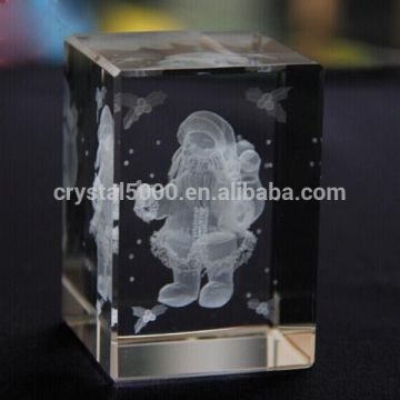 3D laser crystal christamas decoration