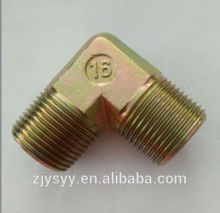 CNC manufacturer best sale BSP thread 90degree elboe BSPT male cone adaptors