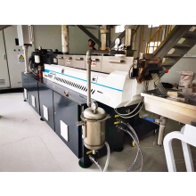 Production Line for PA Nylon Reprocess Fiber Double Screw Extrusion: Compounding and Pelletizing Process