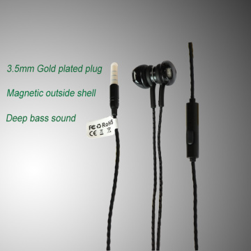 W18 Wired In-ear headset with mic