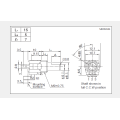 Potentiometer Putar Siri RK09L