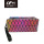 Geometric design changable color PU Cosmetic bag