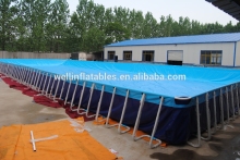 outdoor giant metal frame swimming pool equipment