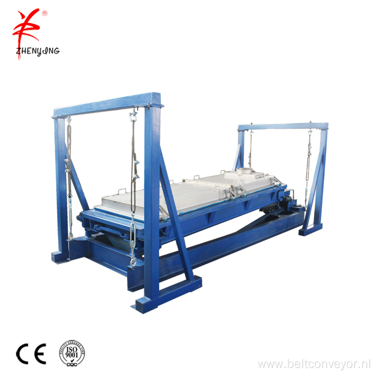 Silica sand vibrating screening equipment