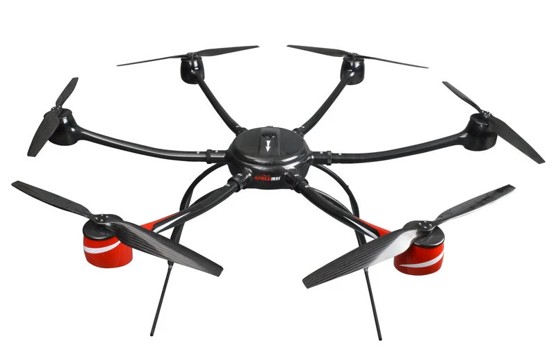 Class 7 Wind Resistance 6-Rotor Uav Drone Rainproof High Altitude with 4K Camera