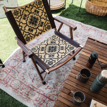Wooden Camping Low Chair - Outdoor Camping Chair