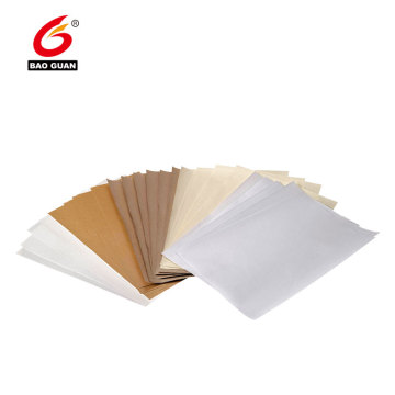 Double side silicone coated glassine release paper