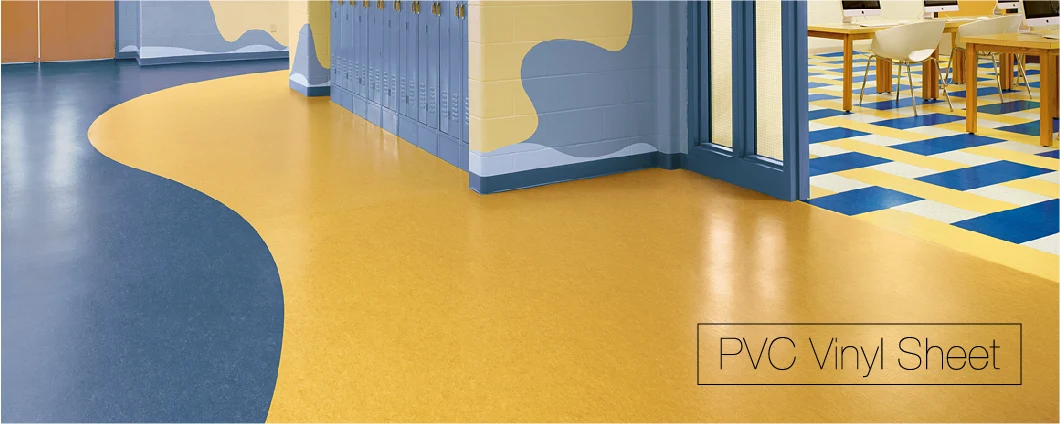 Vinyl Cushion Flooring Vinyl Carpet (GDB2012)