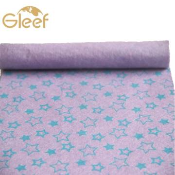Tissu en feutre d&#39;artisanat imprimé en polyester animal de compagnie