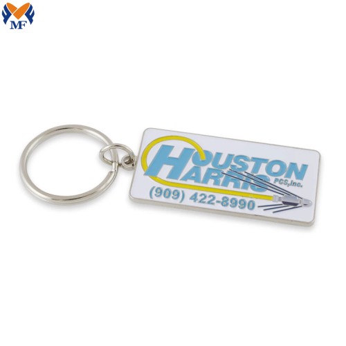 Logam Kustom Perniagaan Hadiah Wanita Enamel Keychain