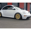 Pearl White Matte Gold Carting Vinyl